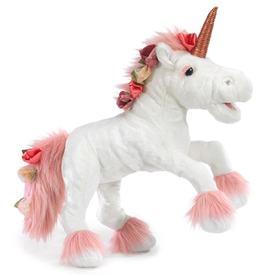 Folkmanis Unicorn Music Box Puppet