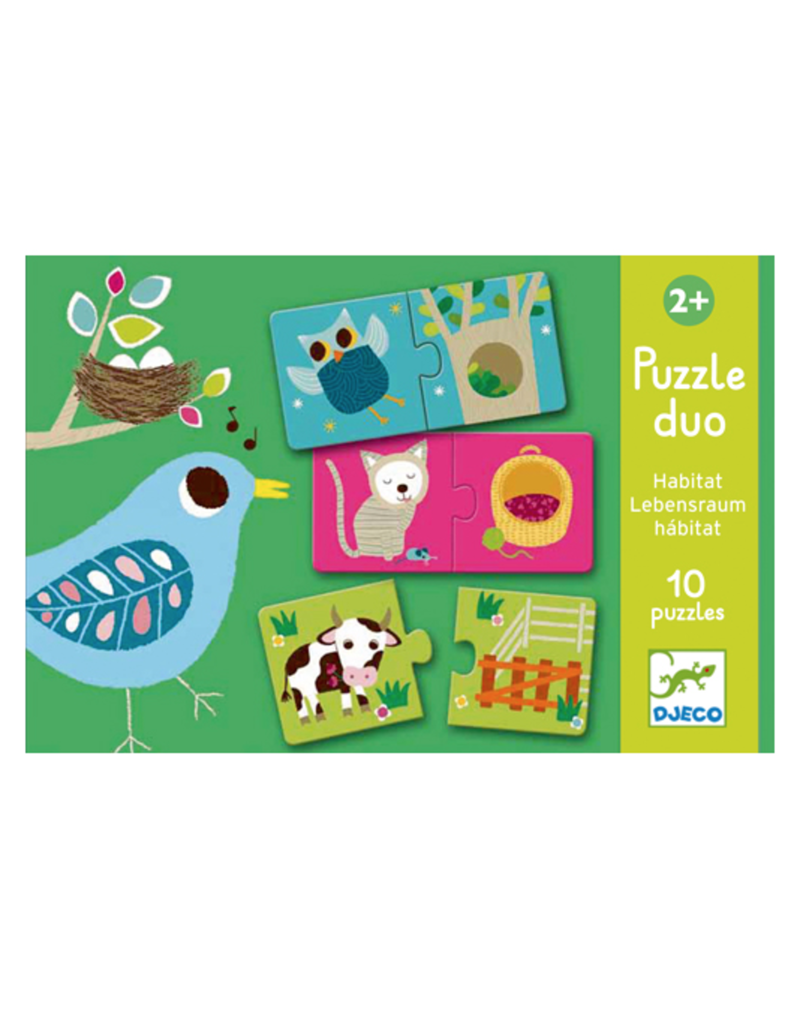 Djeco Habitat Duo Puzzle