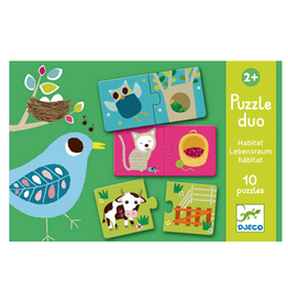Djeco Habitat Duo Puzzle