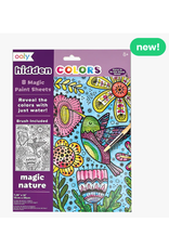 Ooly Magic Nature Hidden Colors Magic Paint Sheets 9 Piece Set