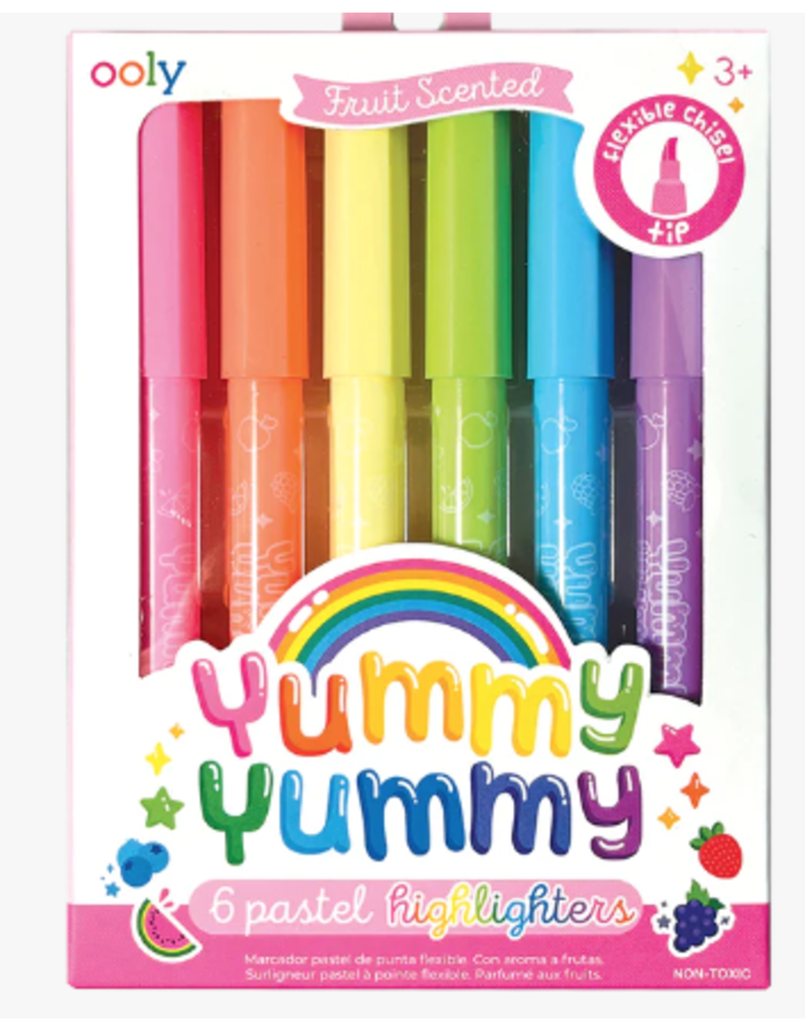 Ooly Yummy Yummy Scented Pastel Highlighters 6 pack