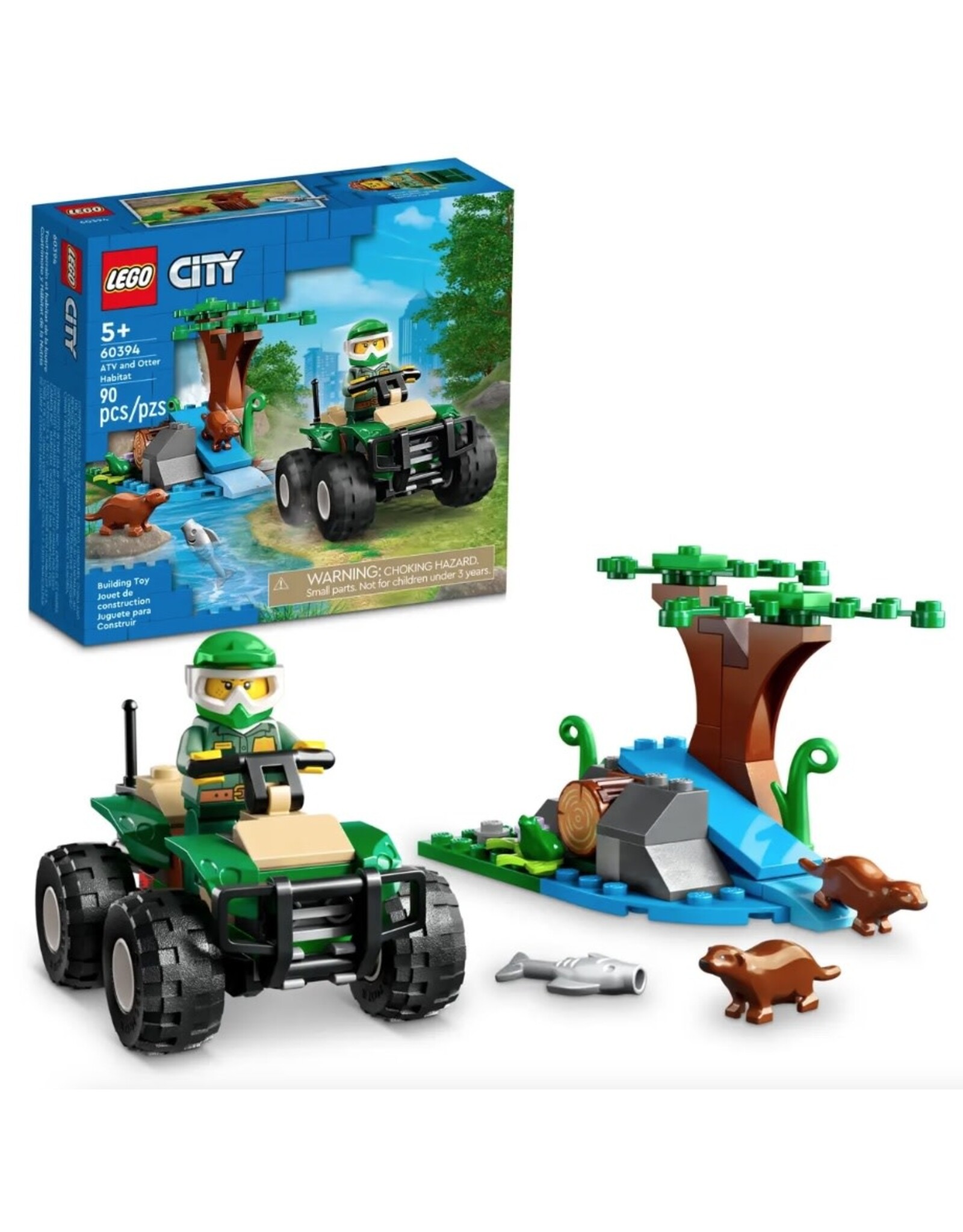 LEGO LEGO City, ATV and Otter Habitat