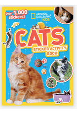 Penguin Random House National Geographic, Cats Kids Sticker Activity Book