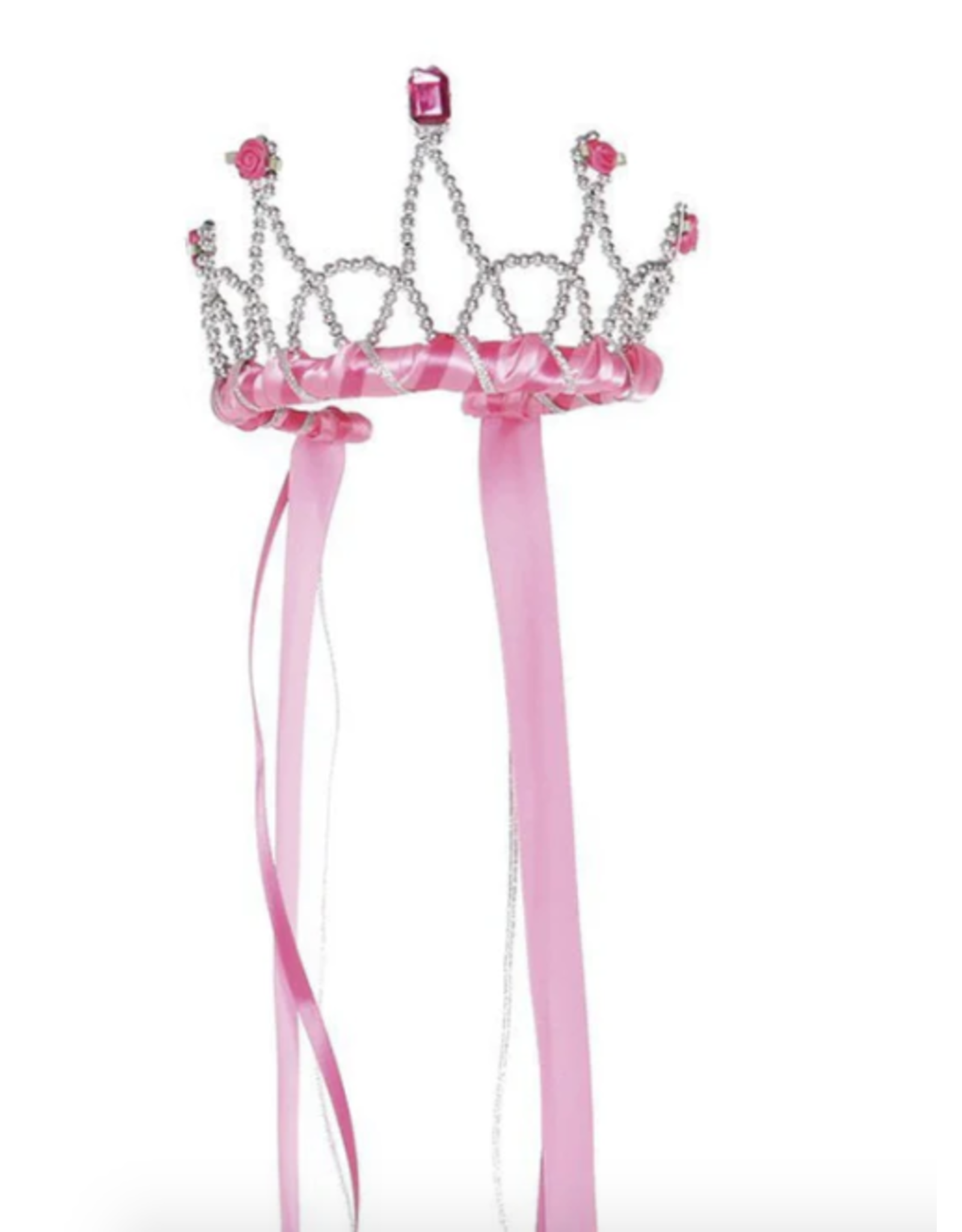 Great Pretenders Ribbon Tiara, Pink