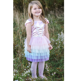 Great Pretenders Rainbow Ruffle Tutu Dress 5-6