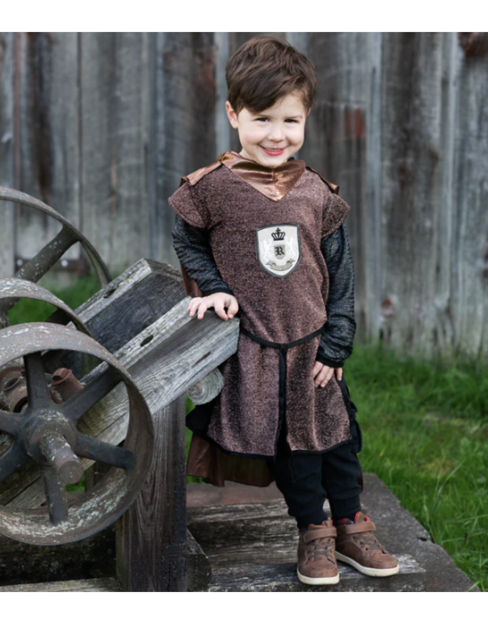 Great Pretenders Brilliant Copper Knight Tunic with Cape 5-6