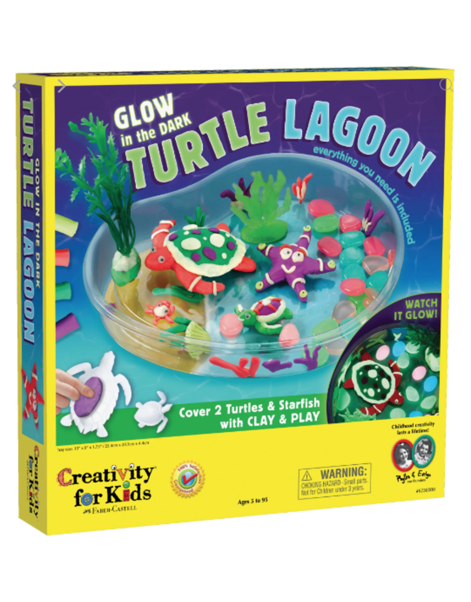 Creativity For Kids Glow-in-the-Dark Turtle Lagoon