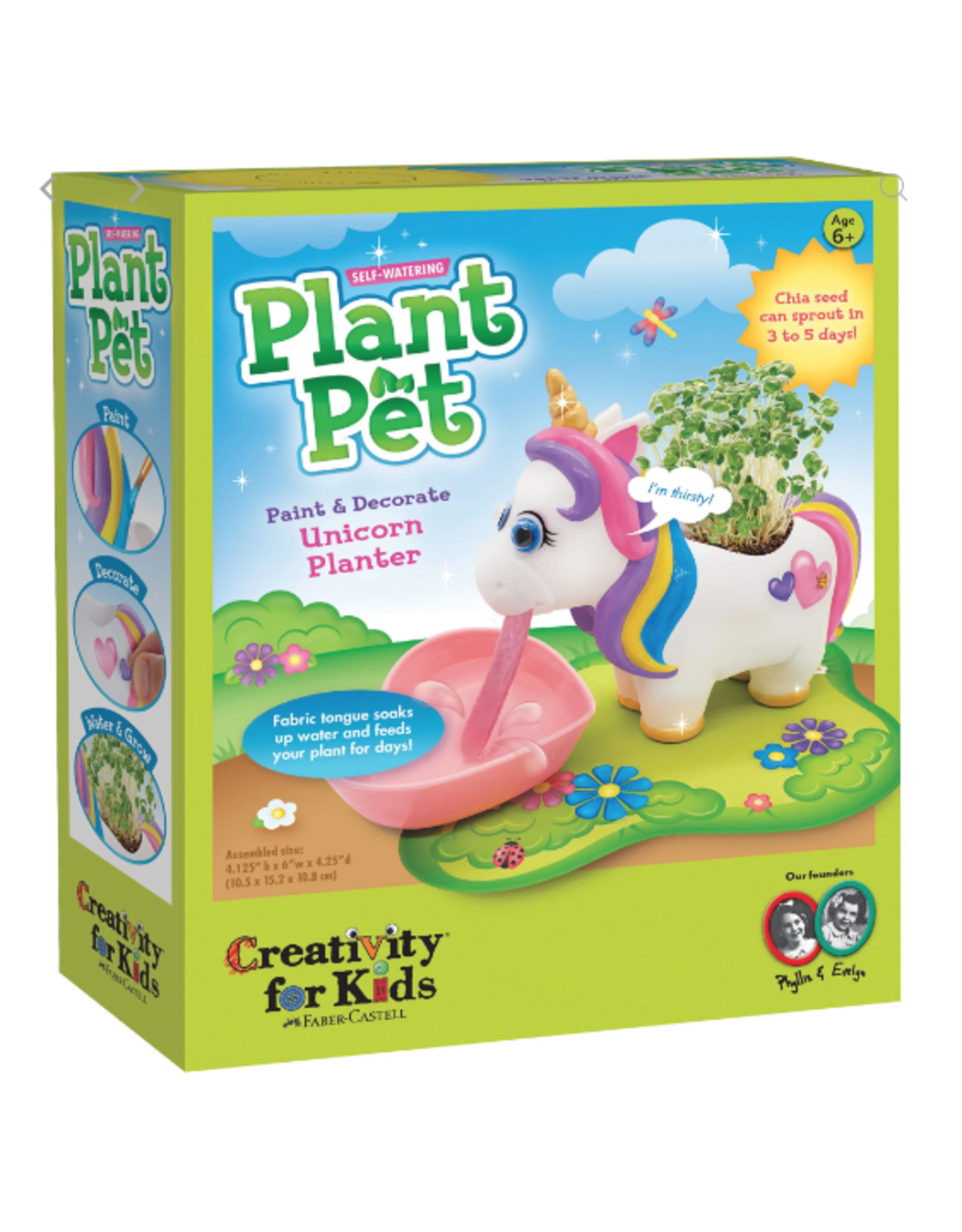 Creativity For Kids Self-Watering Plant Pet Unicorn