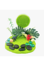 Earth Grown KidDoughs Dino Jungle Watermelon Play Dough Kit