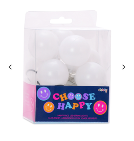 Iscream Choose Happy Happy Face LED String Lights