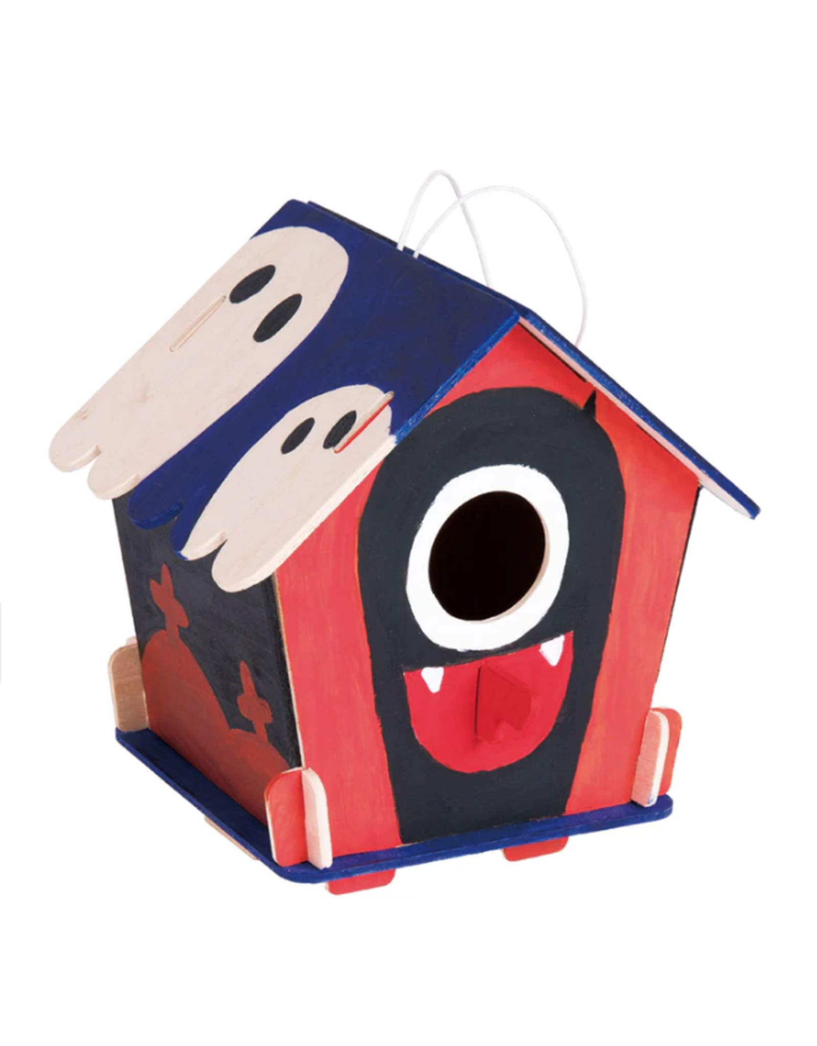 Hands Craft 3D Wooden Birdhouse With Paint Kit