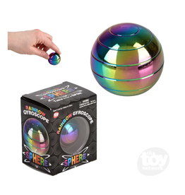 The Toy Network Rainbow Gyroscope Sphere