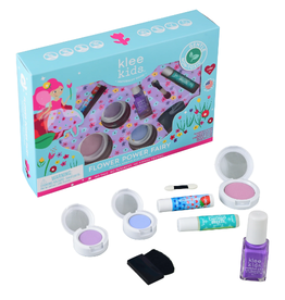 Klee Naturals Unicorn Cloud Fairy- Klee Kids Deluxe Makeup Kit, Flower Power Fairy