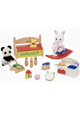 Calico Critters Calico Critters Baby's Toy Box Snow Rabbit & Panda Babies