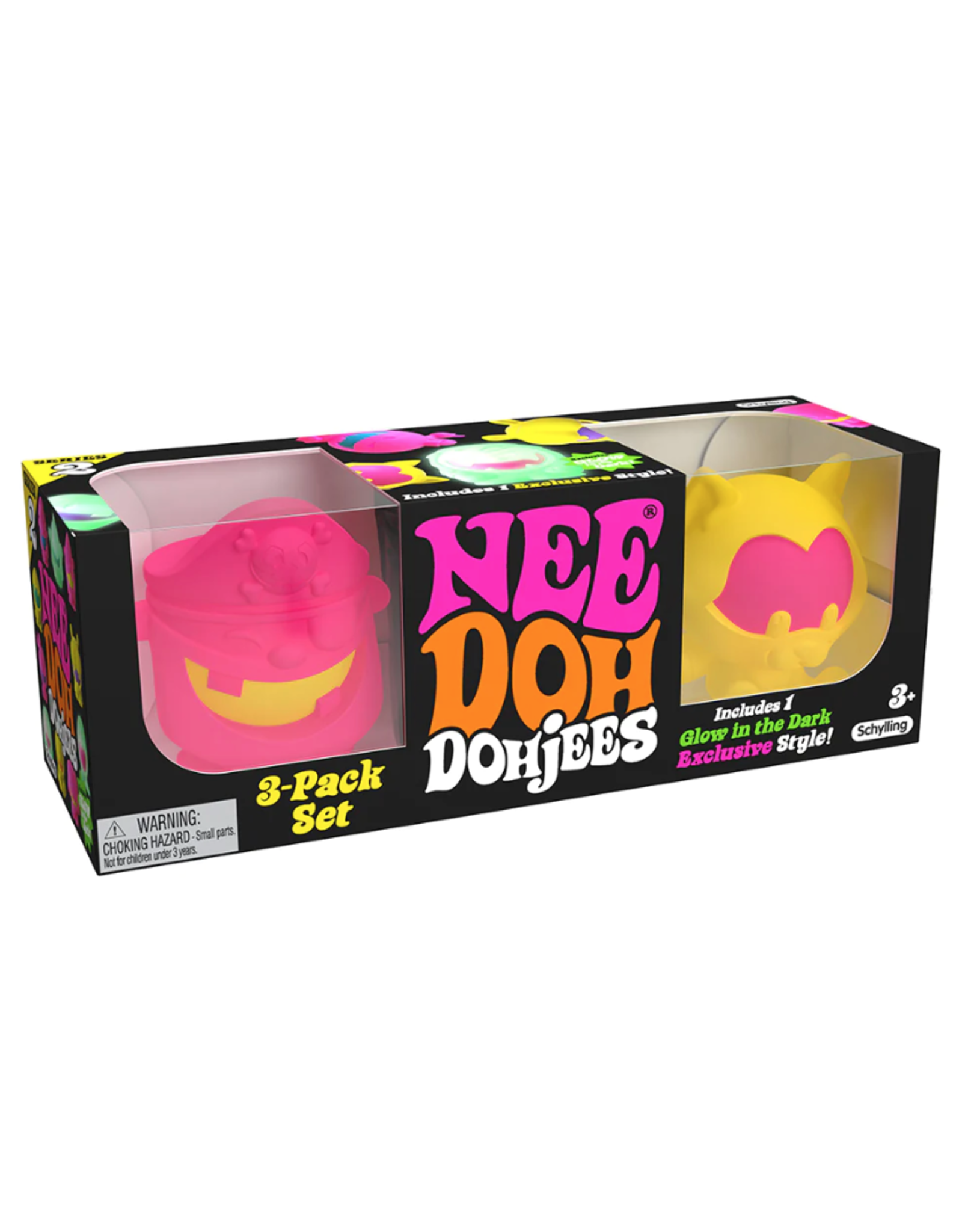 Nee Doh Dohjees 3 pack - Angellina's Toy Boutique