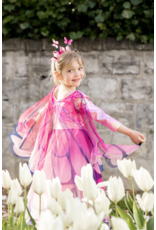 Great Pretenders Butterfly Twirl with Wings and Headband Dress Size 5/6