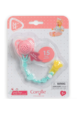 Corolle 14" Doll Pacifier with Sounds