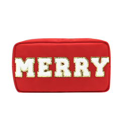 Mavi Bandz Varsity Merry Zipper Pouch