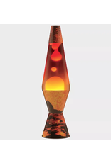 Schylling Lava Lamp Erupting Crater Yellow Red