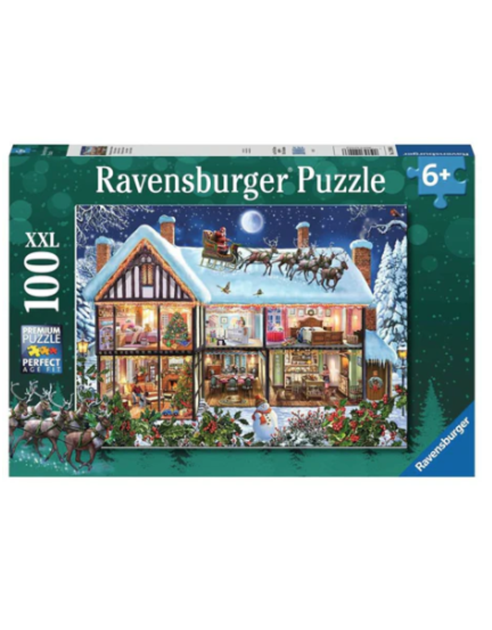Ravensburger 100 pcs. Christmas At Home Puzzle