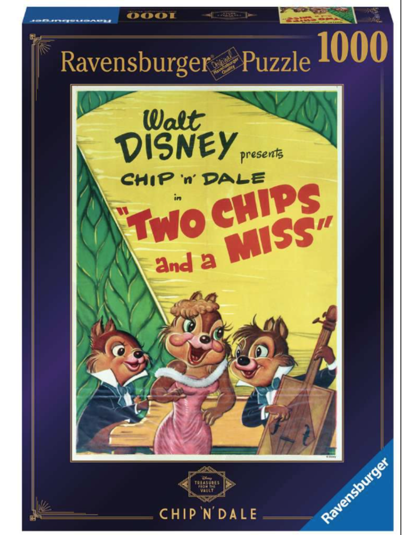 Ravensburger Disney Vault: Chip & Dale 1000 Piece Puzzle