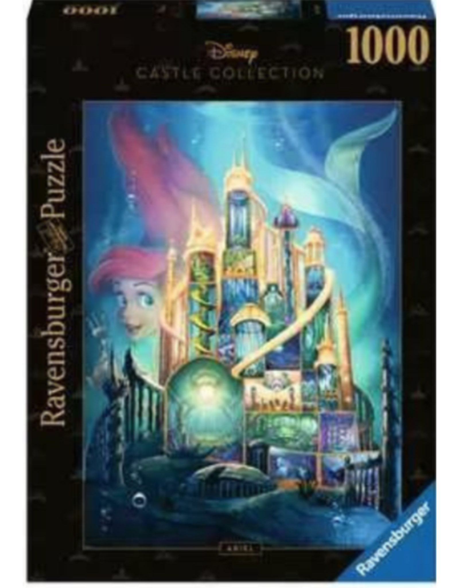 Ravensburger 1000 pcs. Disney Ariel Castle Puzzle