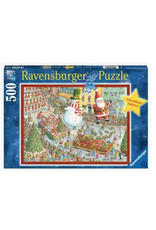 Ravensburger Here Comes Christmas! 500 Piece Puzzle