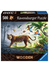 Ravensburger Tiger Wooden 500 Piece Puzzle