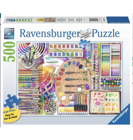 Ravensburger The Artist's Palette 500 Piece Puzzle