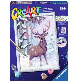 Ravensburger CreART Paint by Numbers, Festive Friends