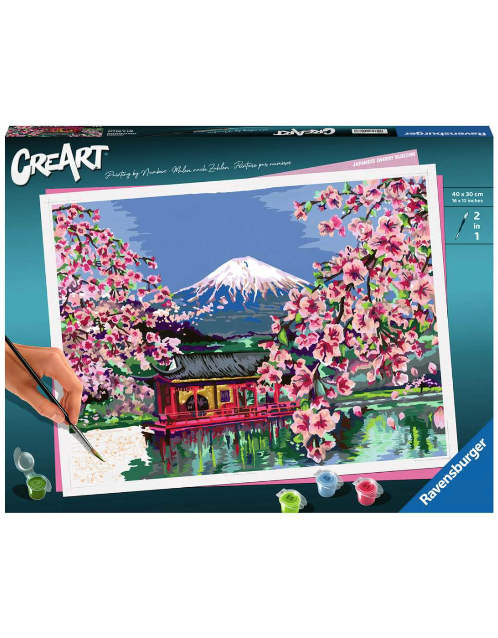 Ravensburger CreART Paint by Numbers Japanese Spring