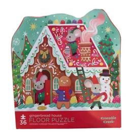Crocodile Creek 36 pcs. Gingerbread House Floor Puzzle