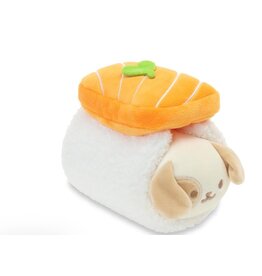 Anirollz Sushi Salmon Roll Puppiroll Plush Blanket Small