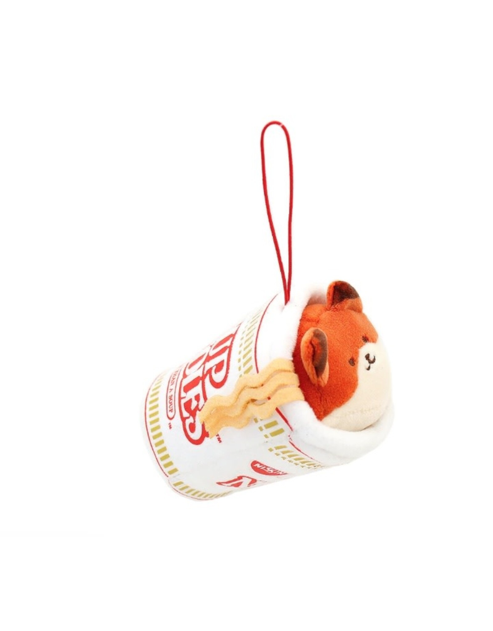 Anirollz Cup Noodles Foxiroll Plush Keychain Mini
