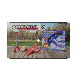 Top Secret Toys Aero-Storm Aerobatic Stunt Plane Blue