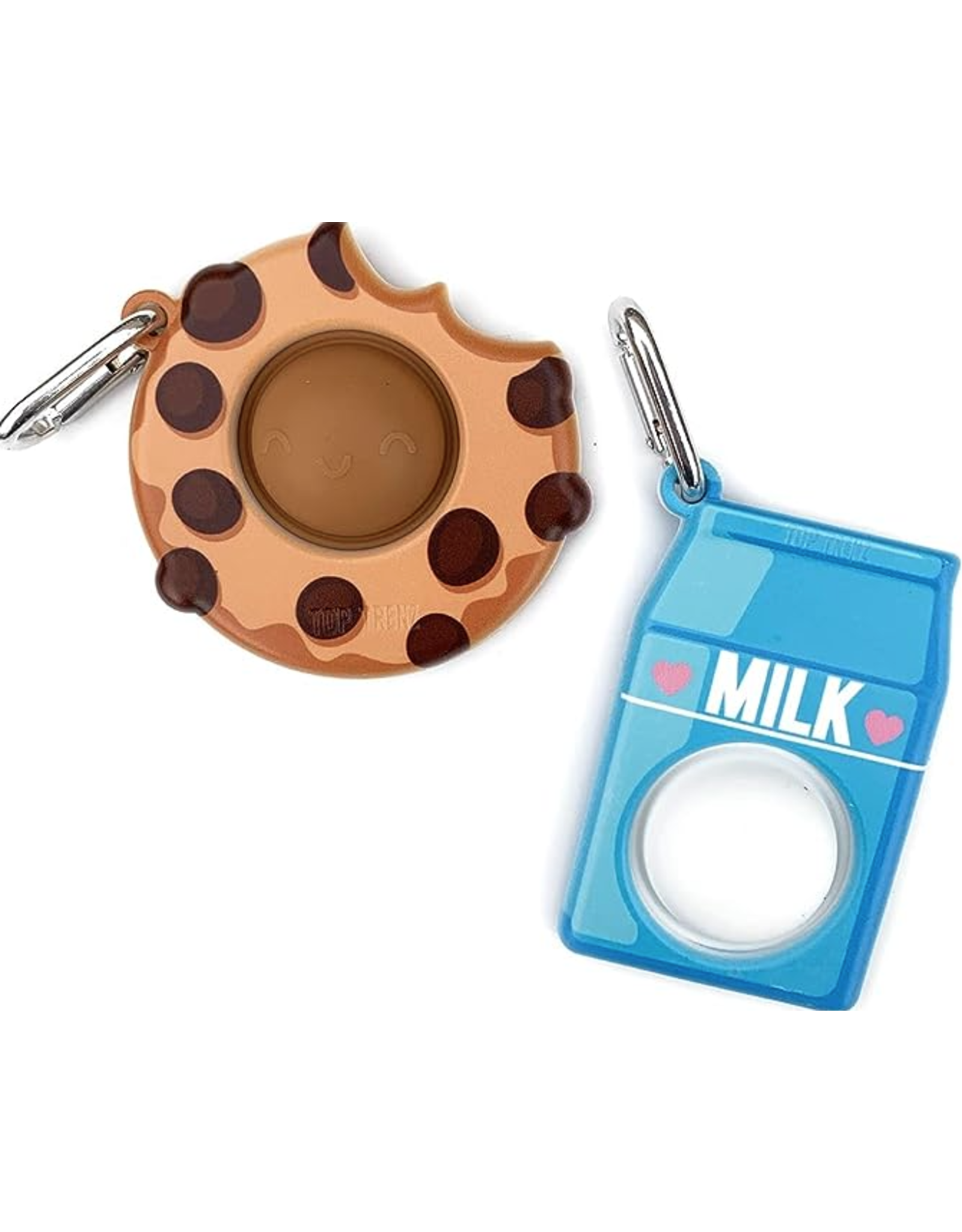 Top Trenz OMG! Mega Pop Best Friend Keychains - Milk & Cookies