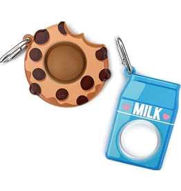 Top Trenz OMG! Mega Pop Best Friend Keychains - Milk & Cookies