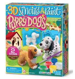 4M 3D Mould & Paint Puppies