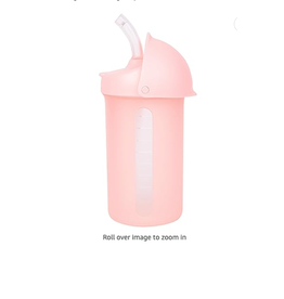 Boon Swig Straw 9oz Pink