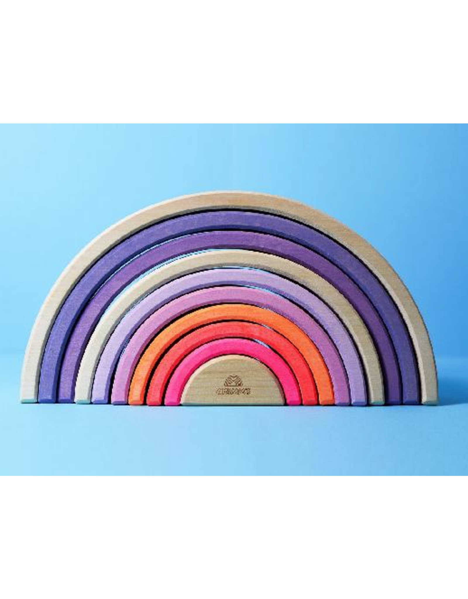 Grimm's Spiel & Holz Design Rainbow Neon - Pink 10 pieces