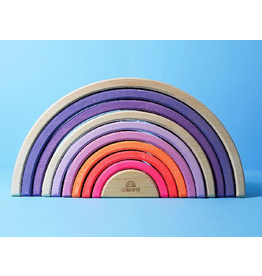 Grimm's Spiel & Holz Design Rainbow Neon - Pink 10 pieces