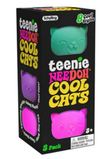Nee Doh Teenie Cool Cats 3 Pack Nee Doh