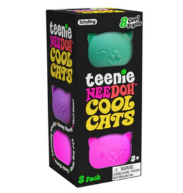 Nee Doh Teenie Nee Doh Cool Cats 3 Pack