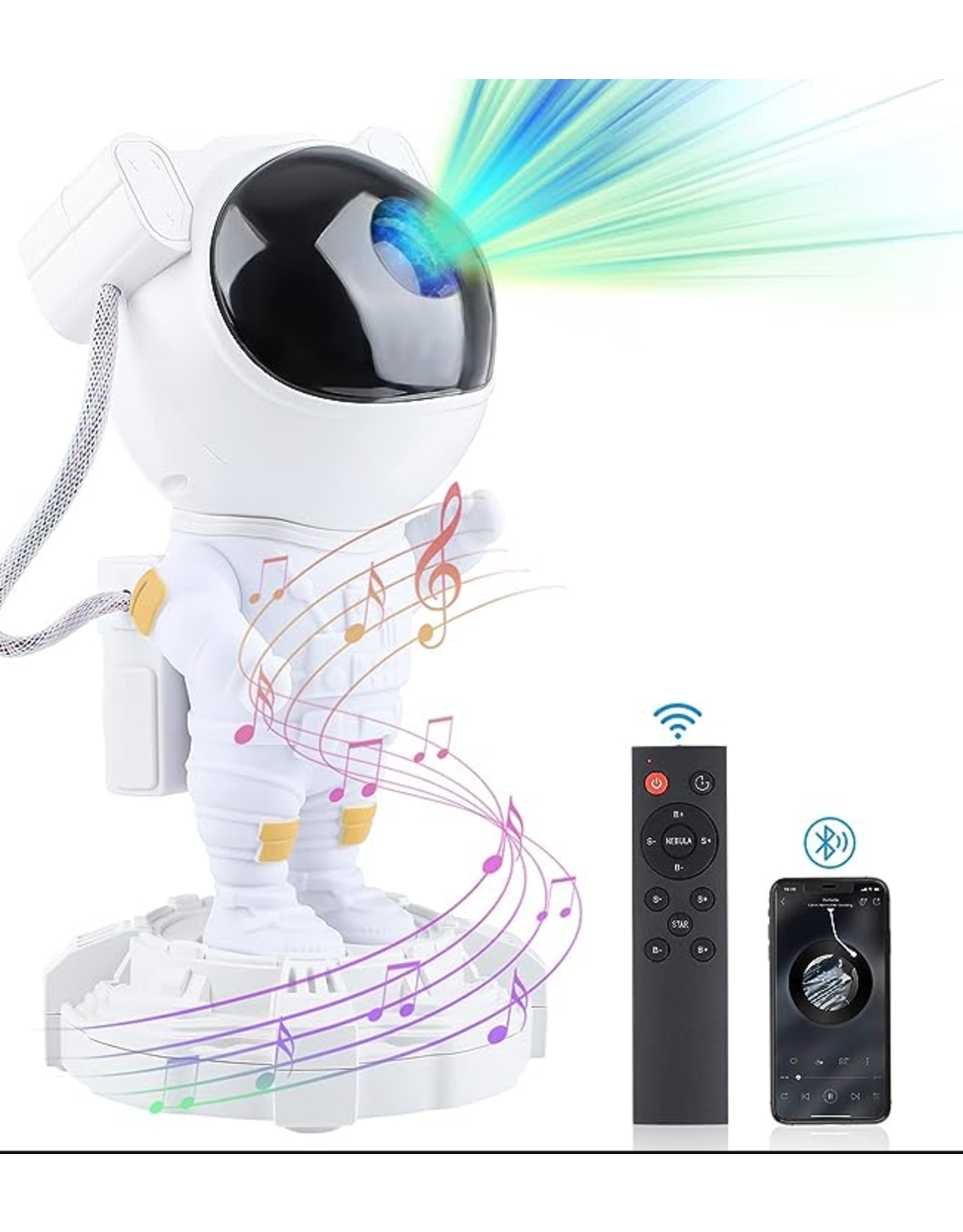 Astronaut Strobe Light Speaker Angellina's Toy Boutique