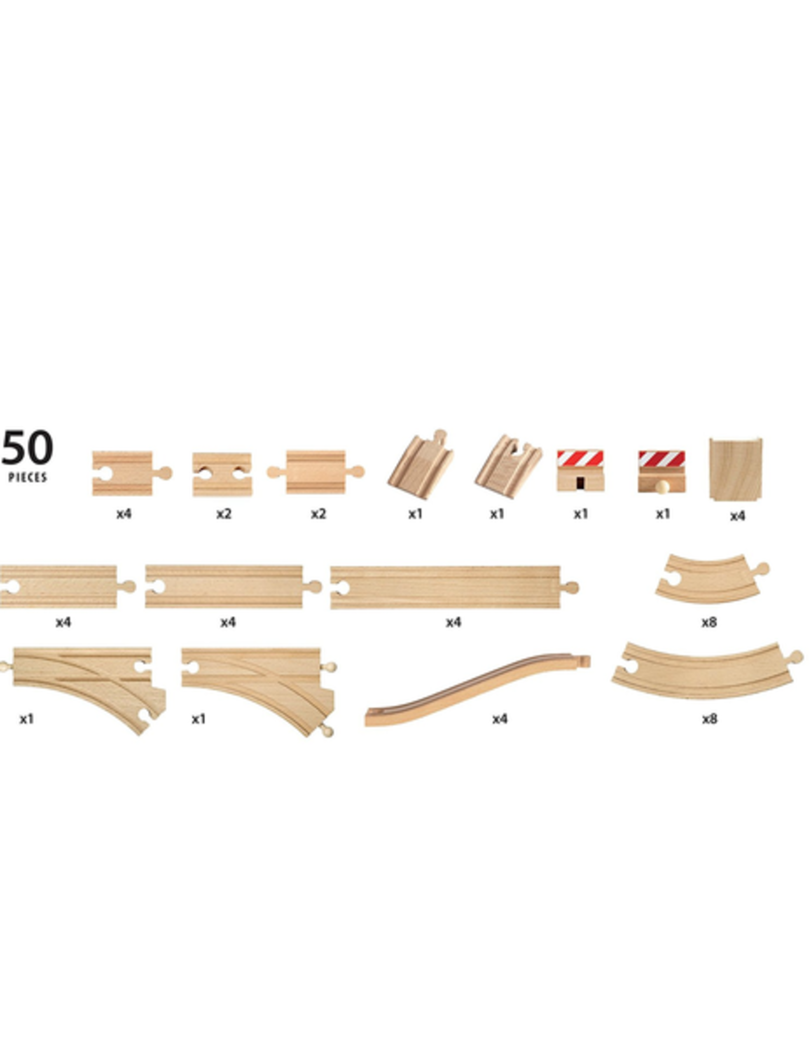Brio 50 Piece Track Pack