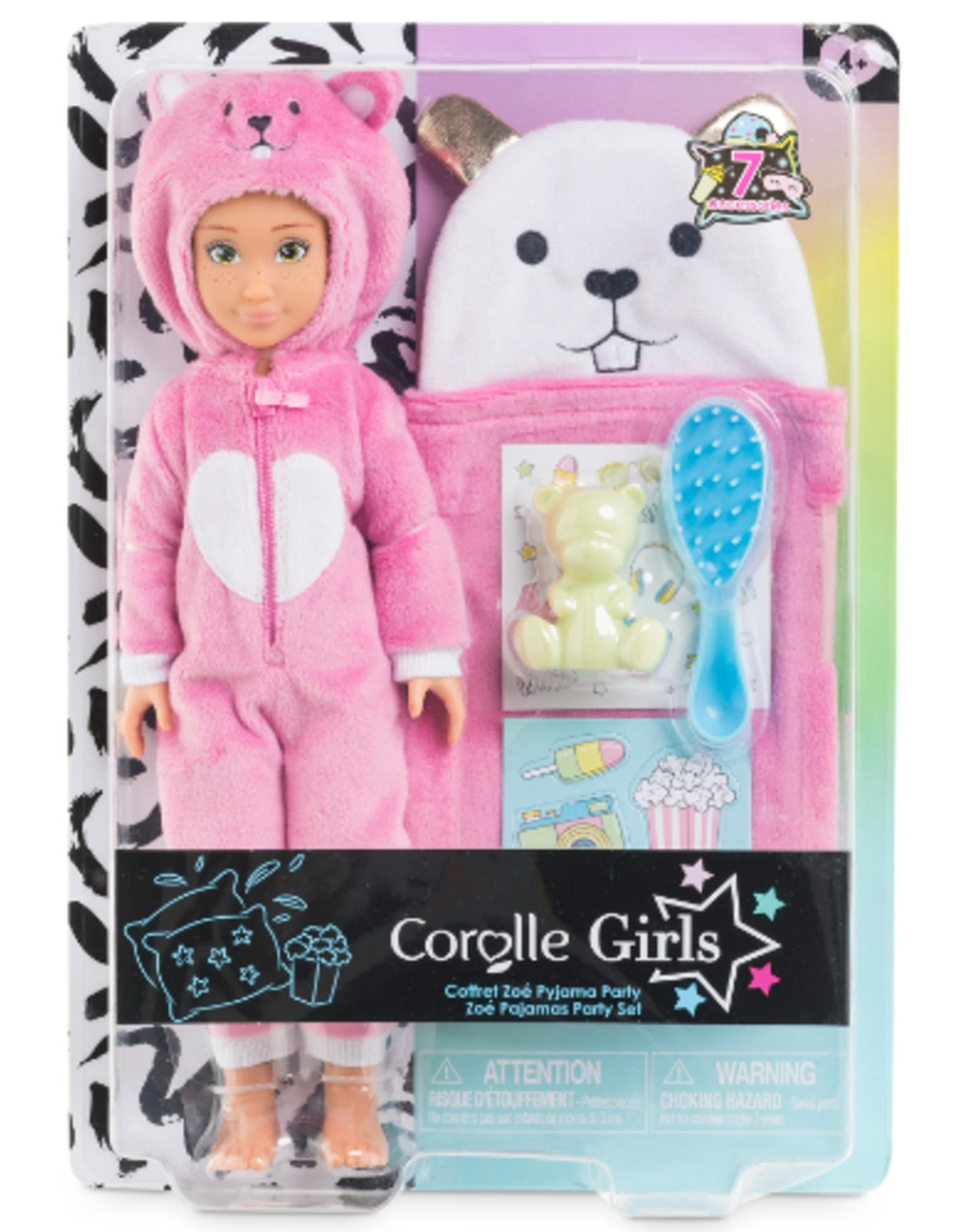 Corolle Corolle Girls Zoe Doll Pajama Party Set