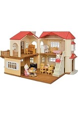 Calico Critters Calico Critters Red Roof Country Home Secret Attic Playroom