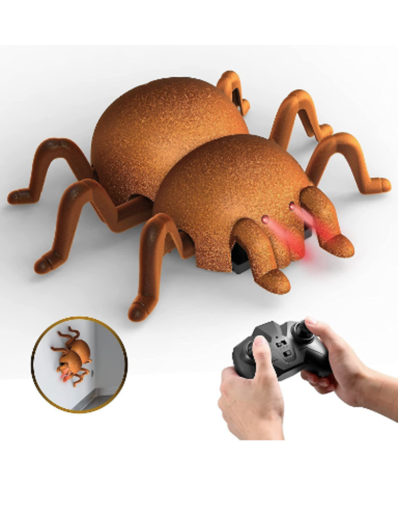 THiN AiR Brands Remote Control Spider, Brown