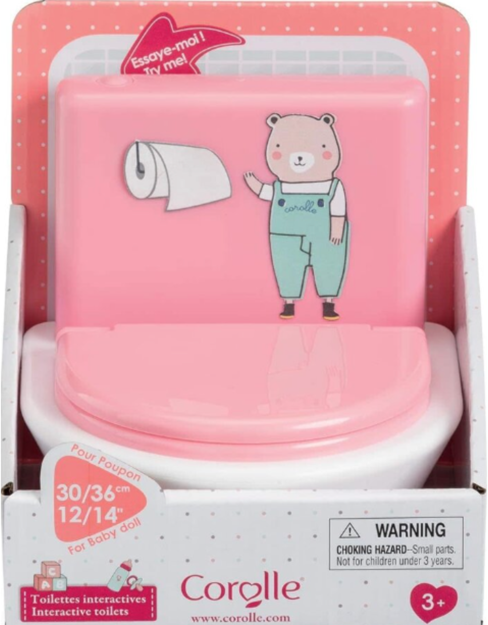 Corolle Interactive Doll Toilet