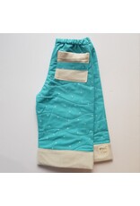 Georgi Pearson Quilty Pants, Teal Blue Sparks